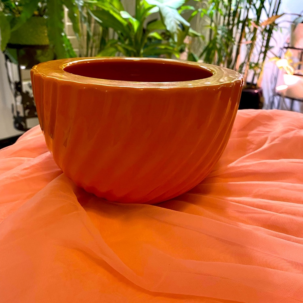 COVER PLANT POT: ORANGE